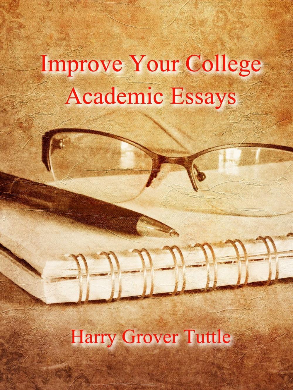 Big bigCover of Improve Your College Academic Essays