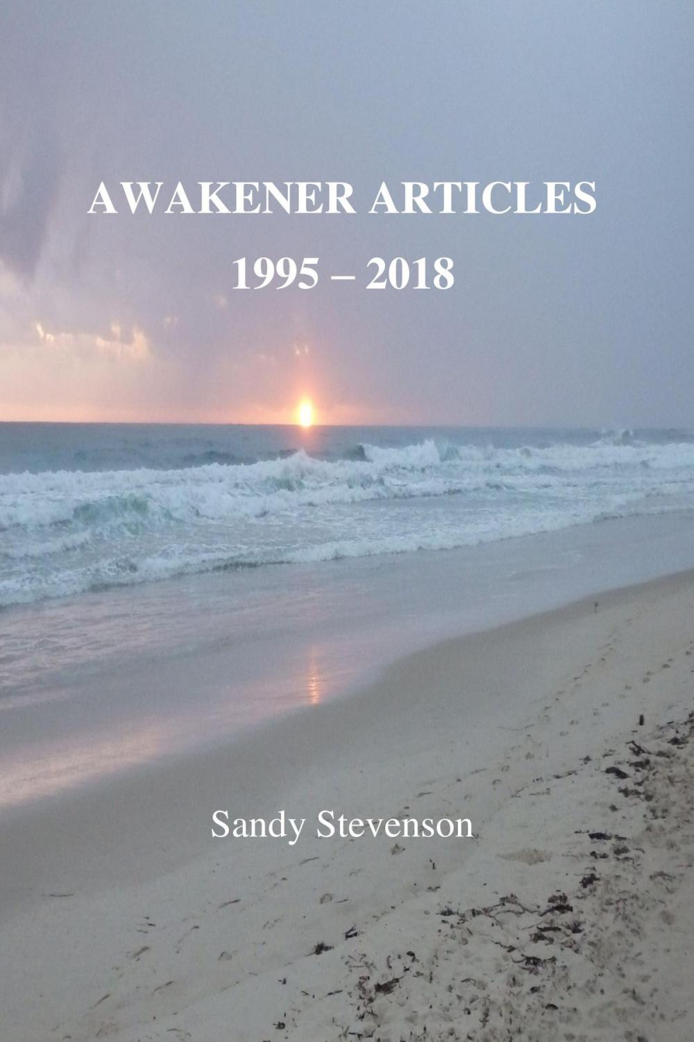 Big bigCover of Awakener Articles 1995: 2018