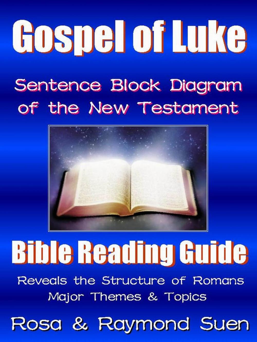 Big bigCover of Gospel of Luke - Sentence Block Diagram Method of the New Testament