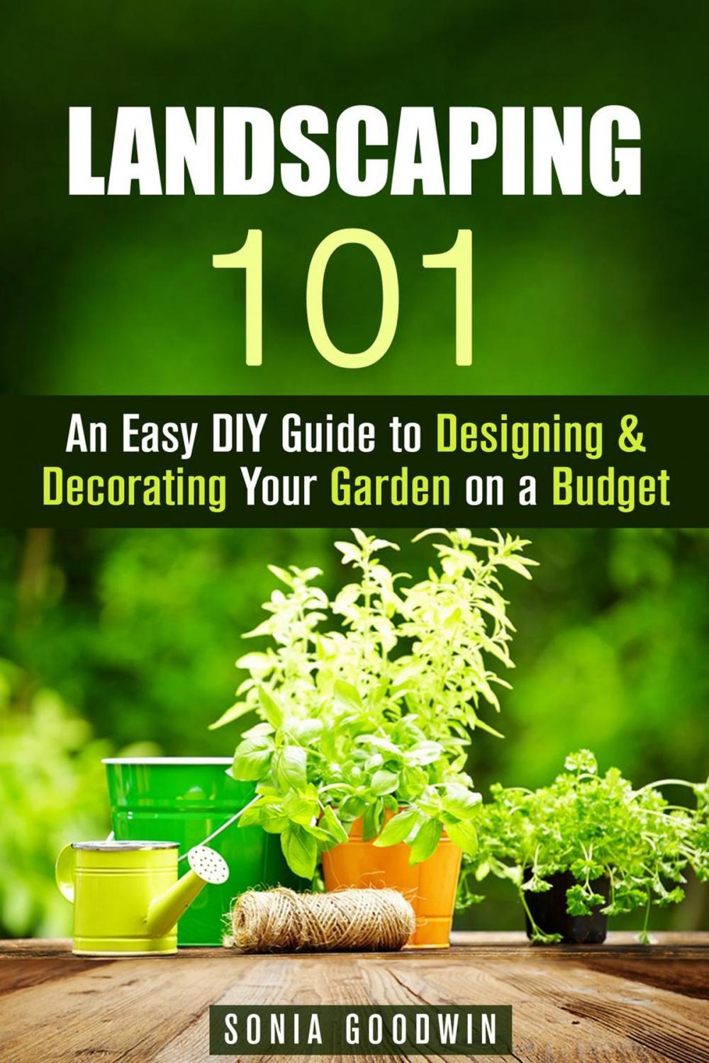 Big bigCover of Landscaping 101: An Easy DIY Guide to Designing & Decorating Your Garden on a Budget