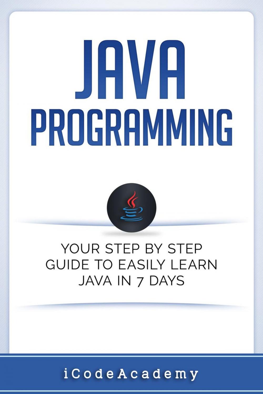 Big bigCover of Java: Programming: Your Step by Step Guide to Easily Learn Java in 7 Days