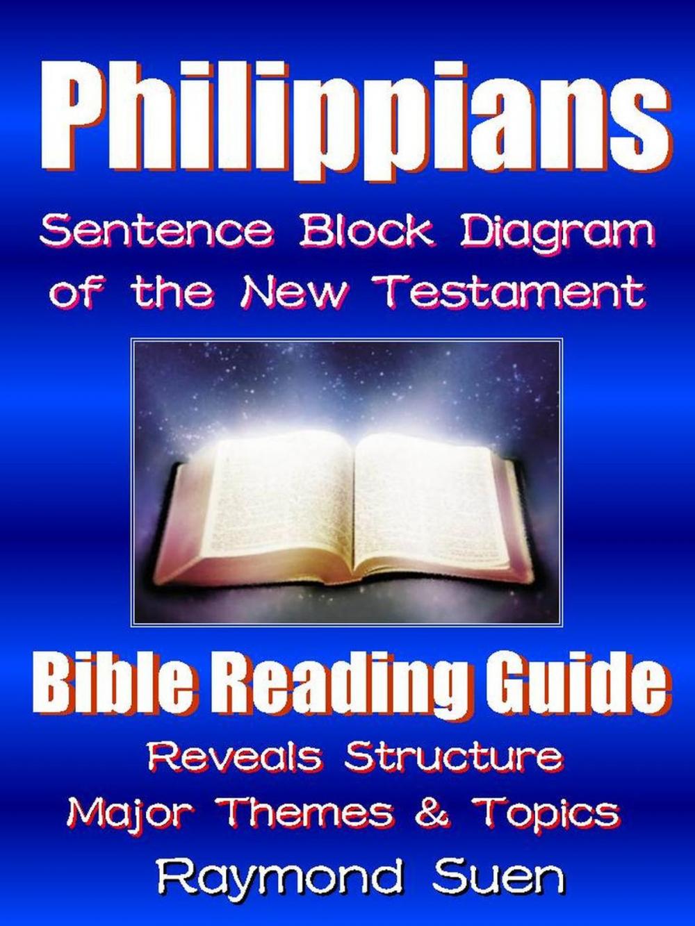 Big bigCover of Philippians - Sentence Block Diagram Method