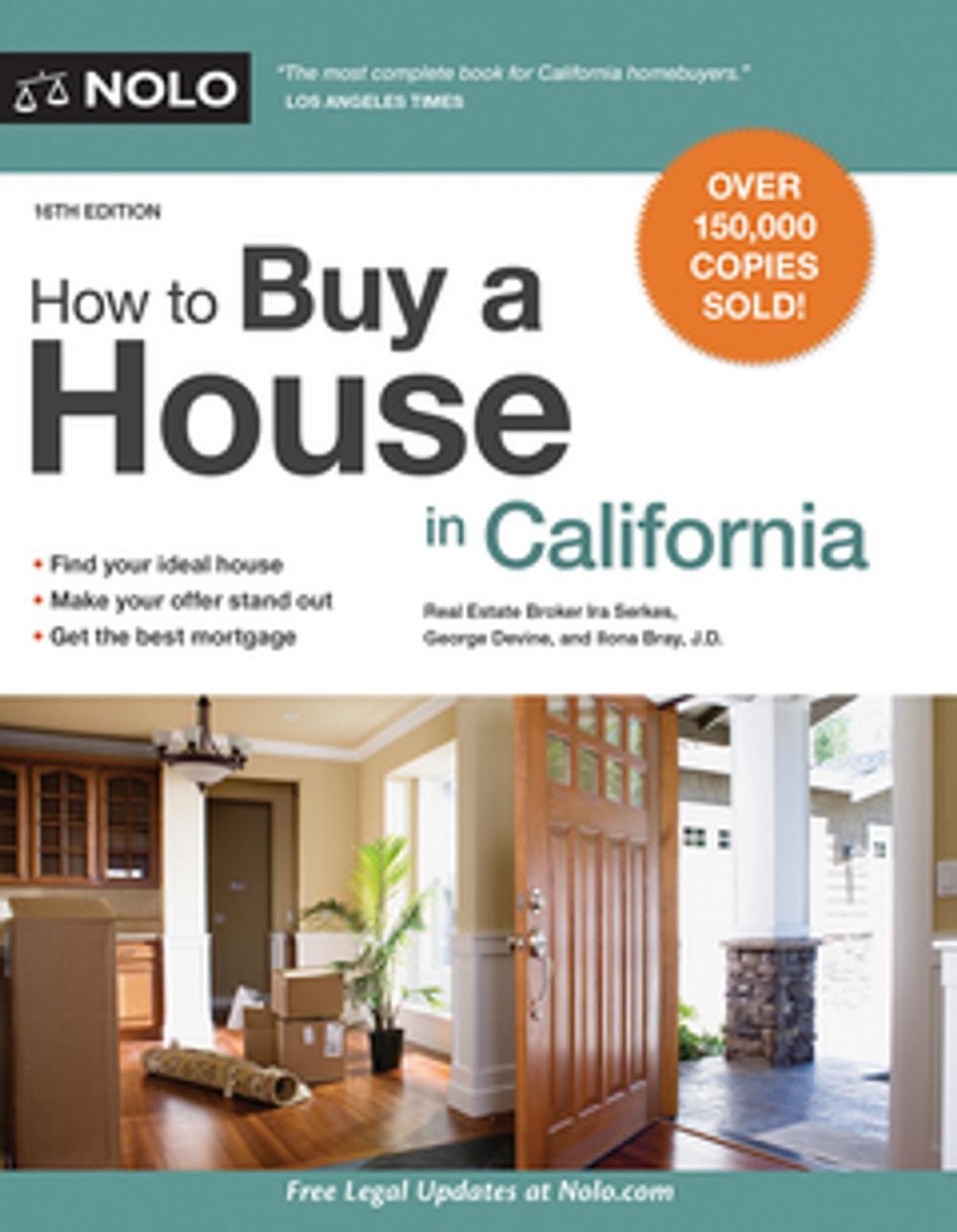 Big bigCover of How to Buy a House in California