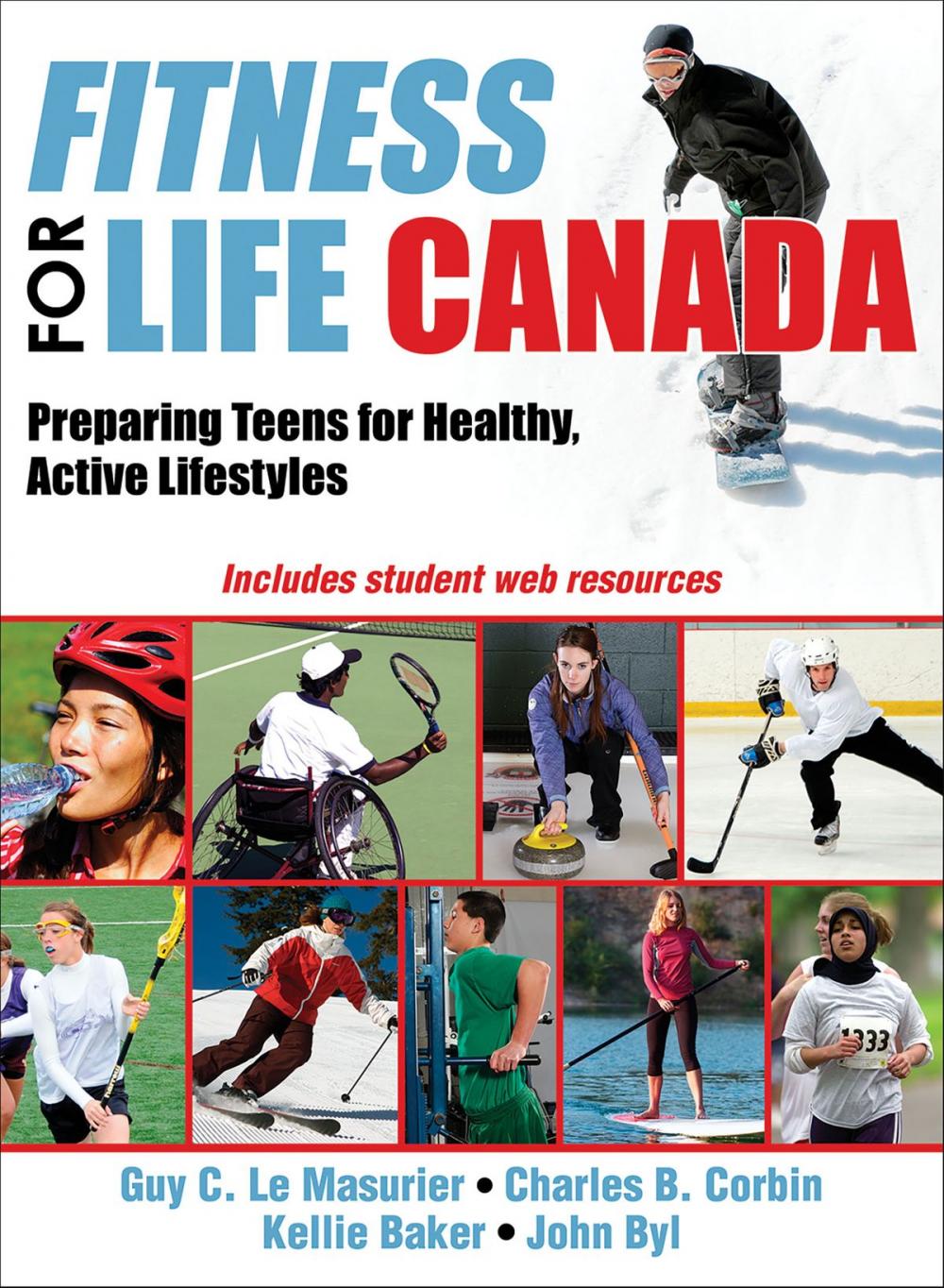 Big bigCover of Fitness for Life Canada With Web Resources