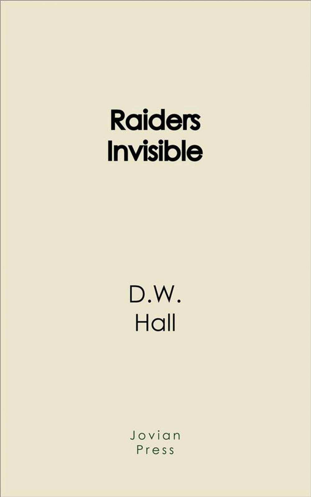 Big bigCover of Raiders Invisible