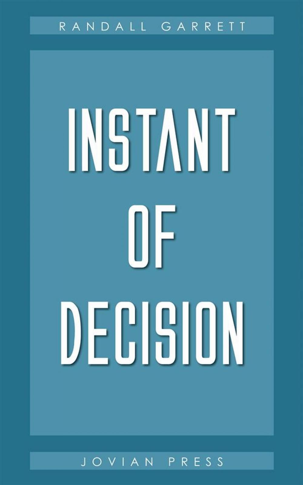 Big bigCover of Instant of Decision