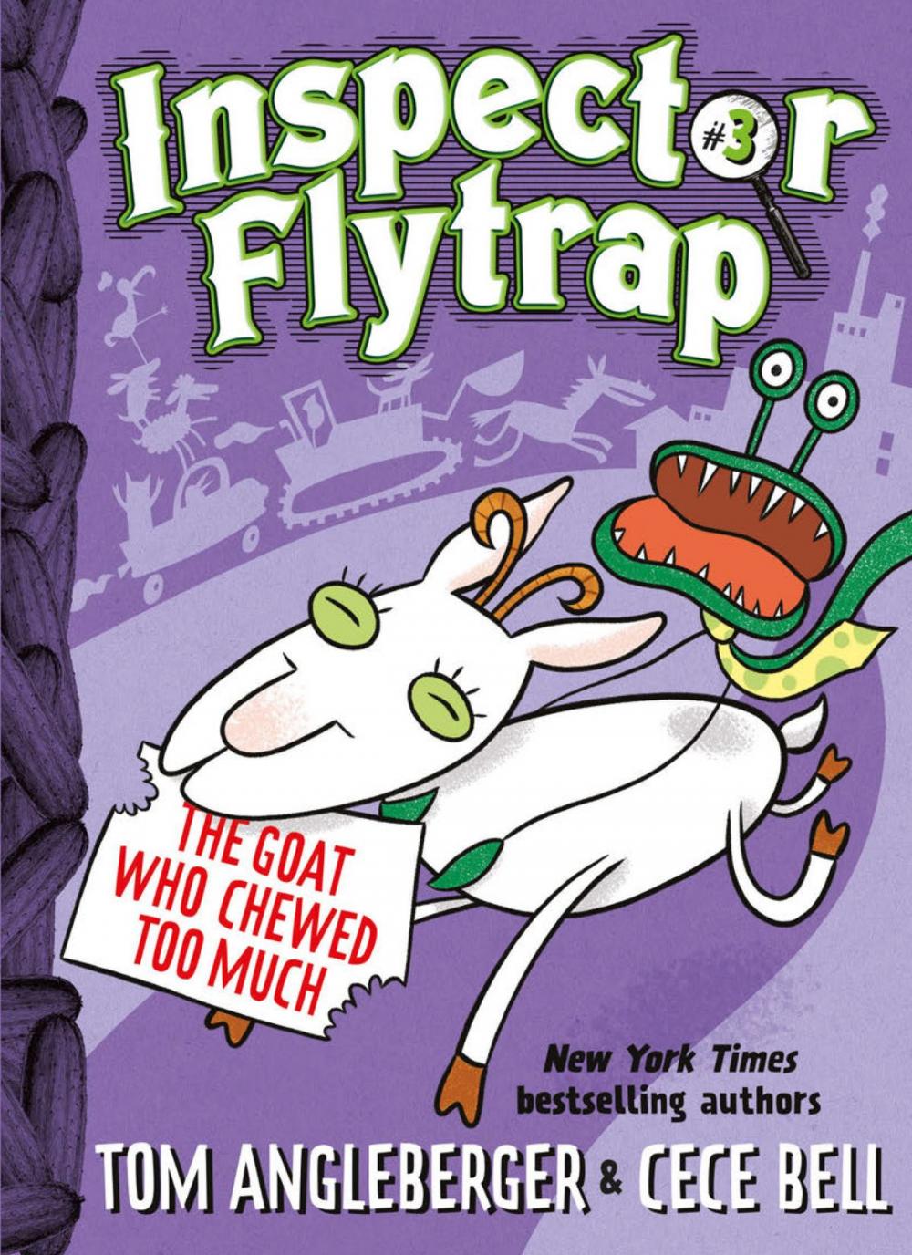 Big bigCover of Inspector Flytrap in the Goat Who Chewed Too Much (Book #3)