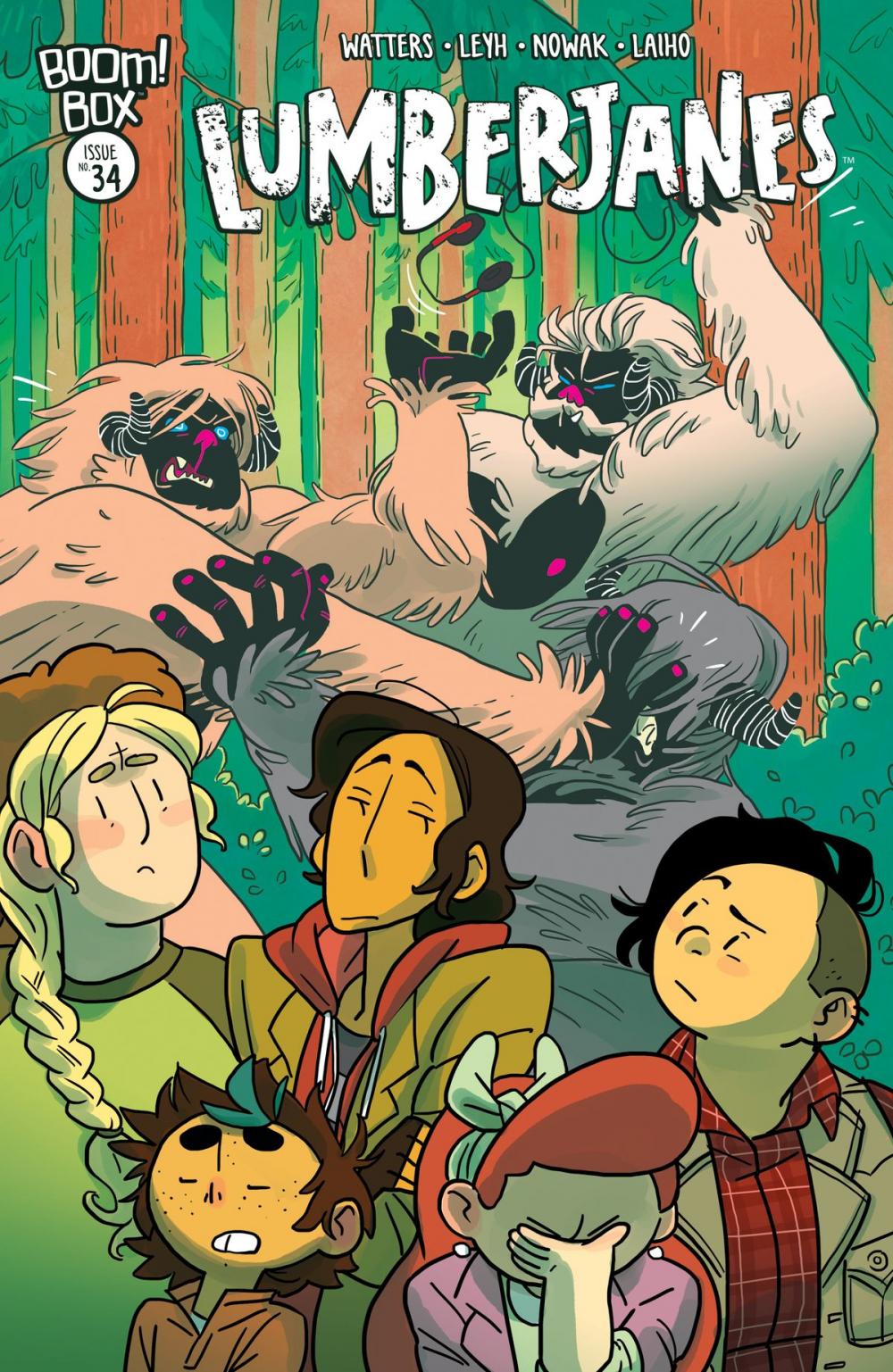 Big bigCover of Lumberjanes #34