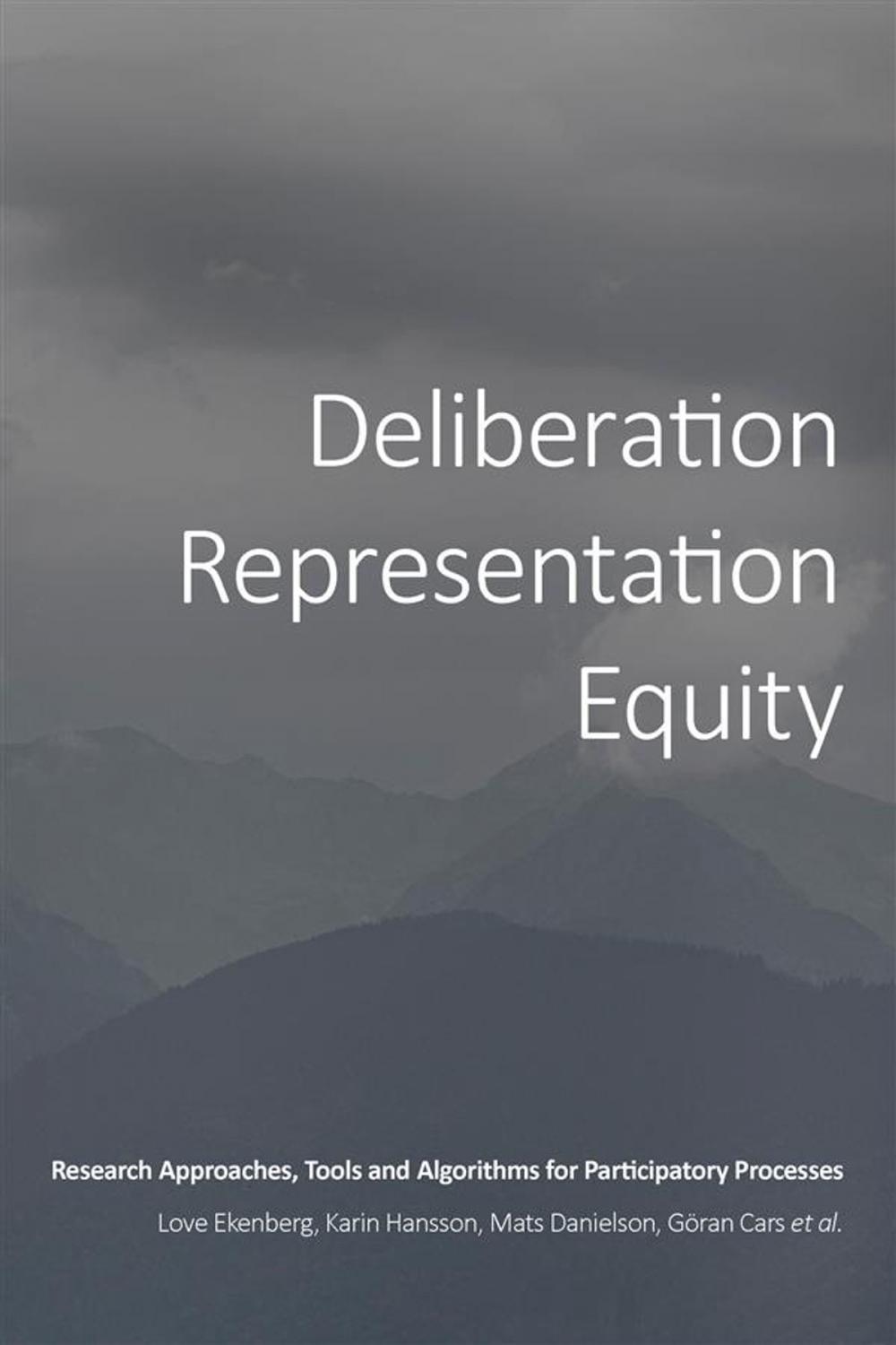 Big bigCover of Deliberation, Representation, Equity