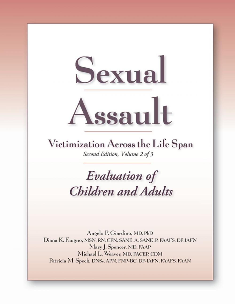 Big bigCover of Sexual Assault Victimization Across the Life Span 2e, Volume 2