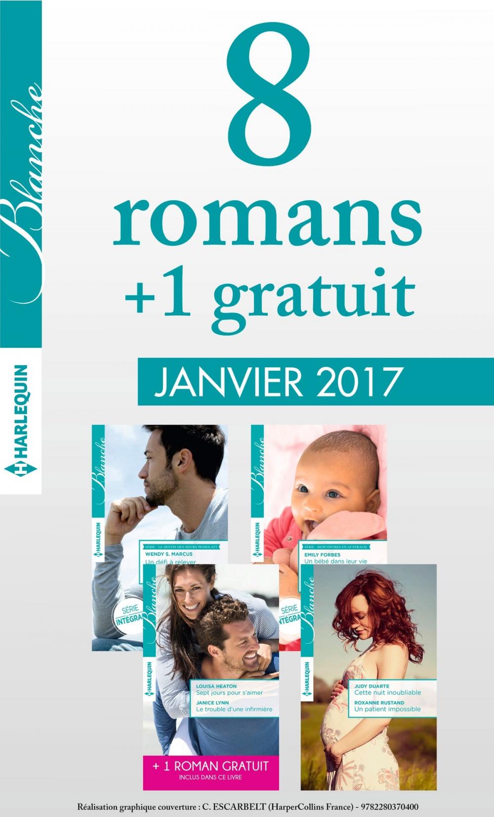 Big bigCover of 8 romans Blanche + 1 gratuit (n°1298 à 1301 - janvier 2017)