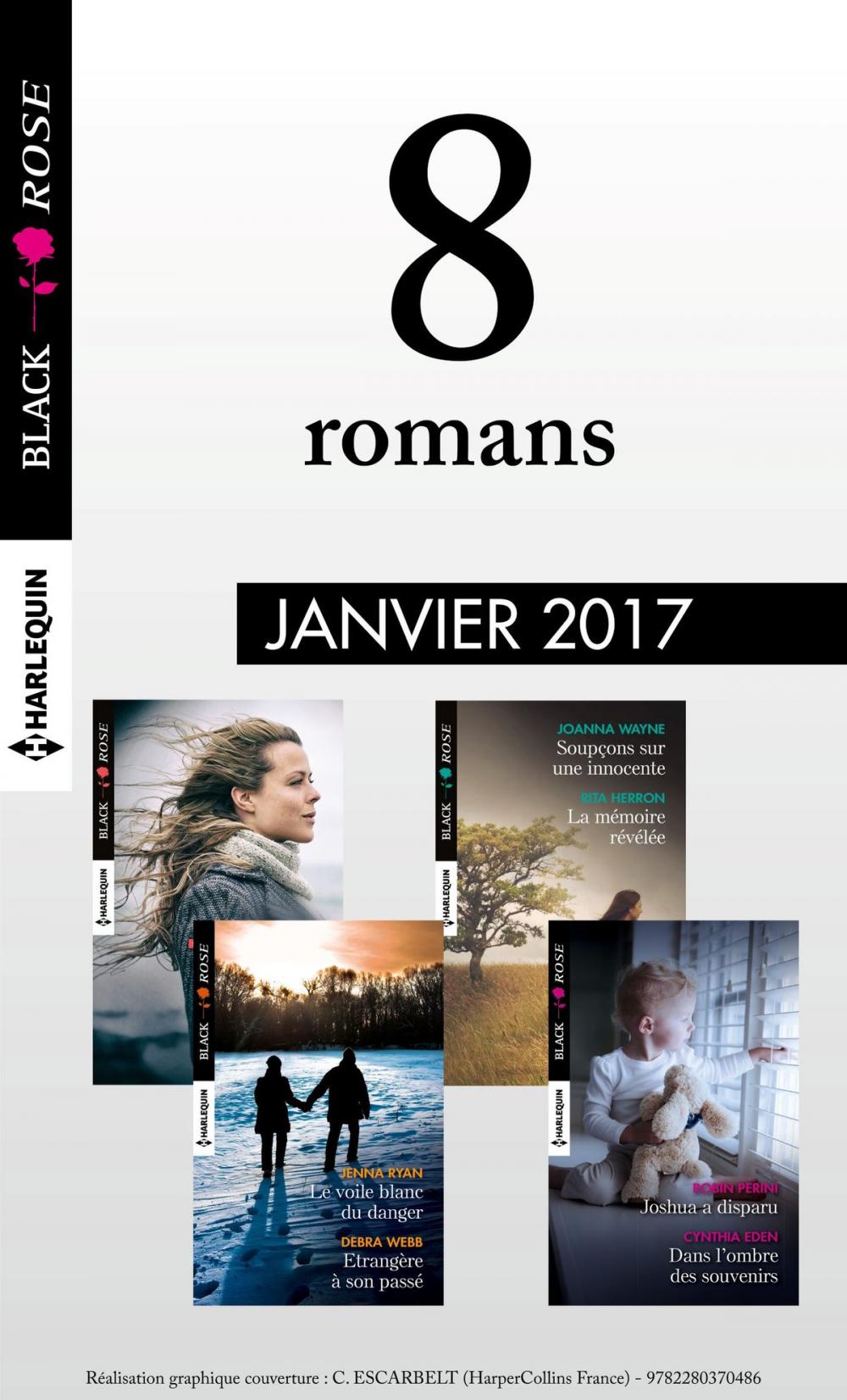 Big bigCover of 8 romans Black Rose (n°414 à 417 - janvier 2017)