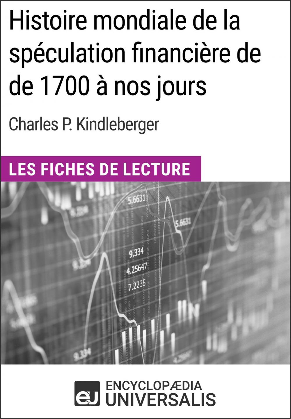 Big bigCover of Histoire mondiale de la spéculation financière de de 1700 à nos jours de Charles P. Kindleberger