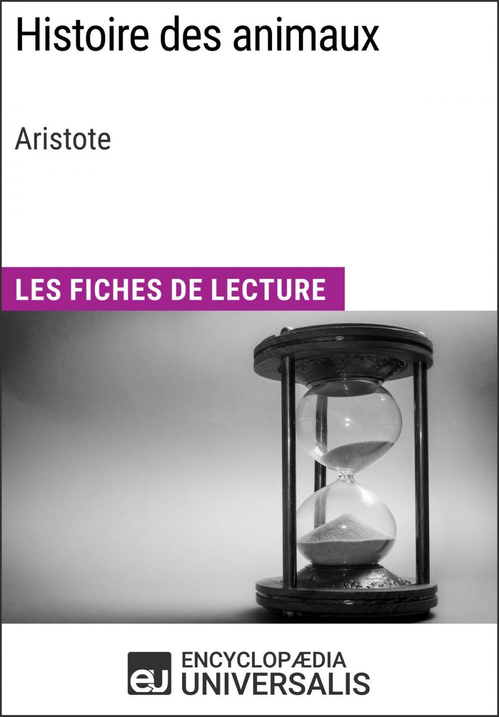 Big bigCover of Histoire des animaux d'Aristote