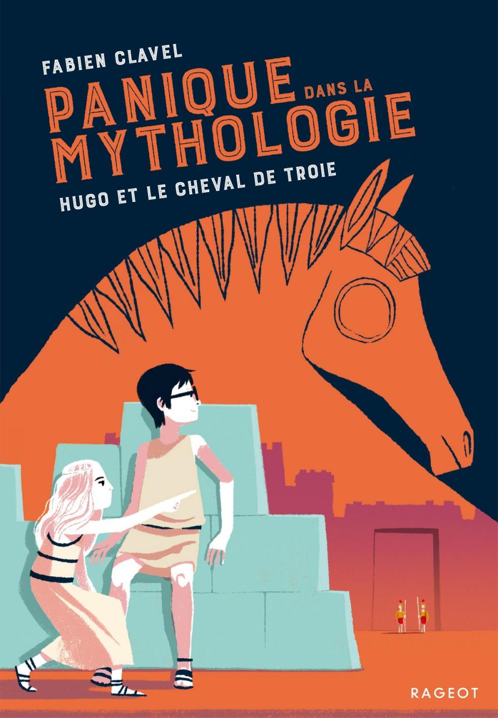 Big bigCover of Panique dans la mythologie - Hugo et le cheval de Troie