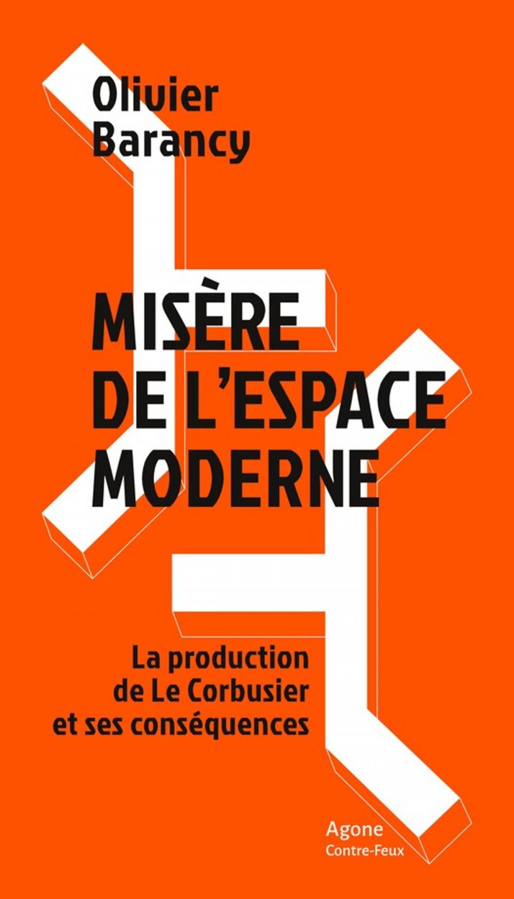 Big bigCover of Misère de l'espace moderne