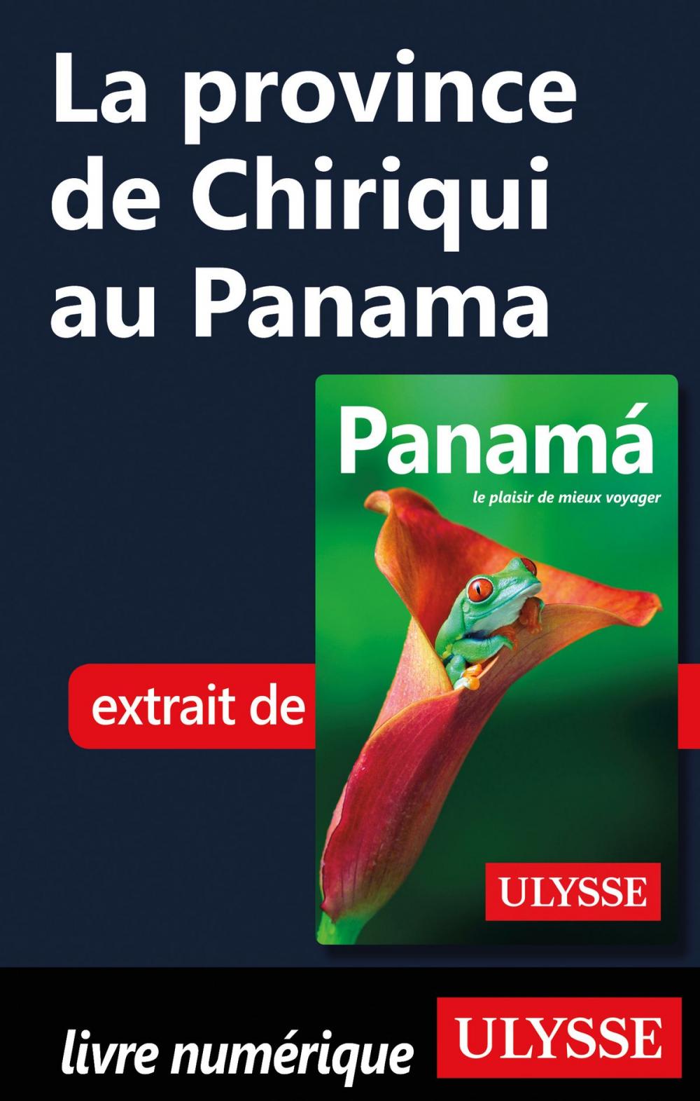 Big bigCover of La province de Chiriqui au Panama