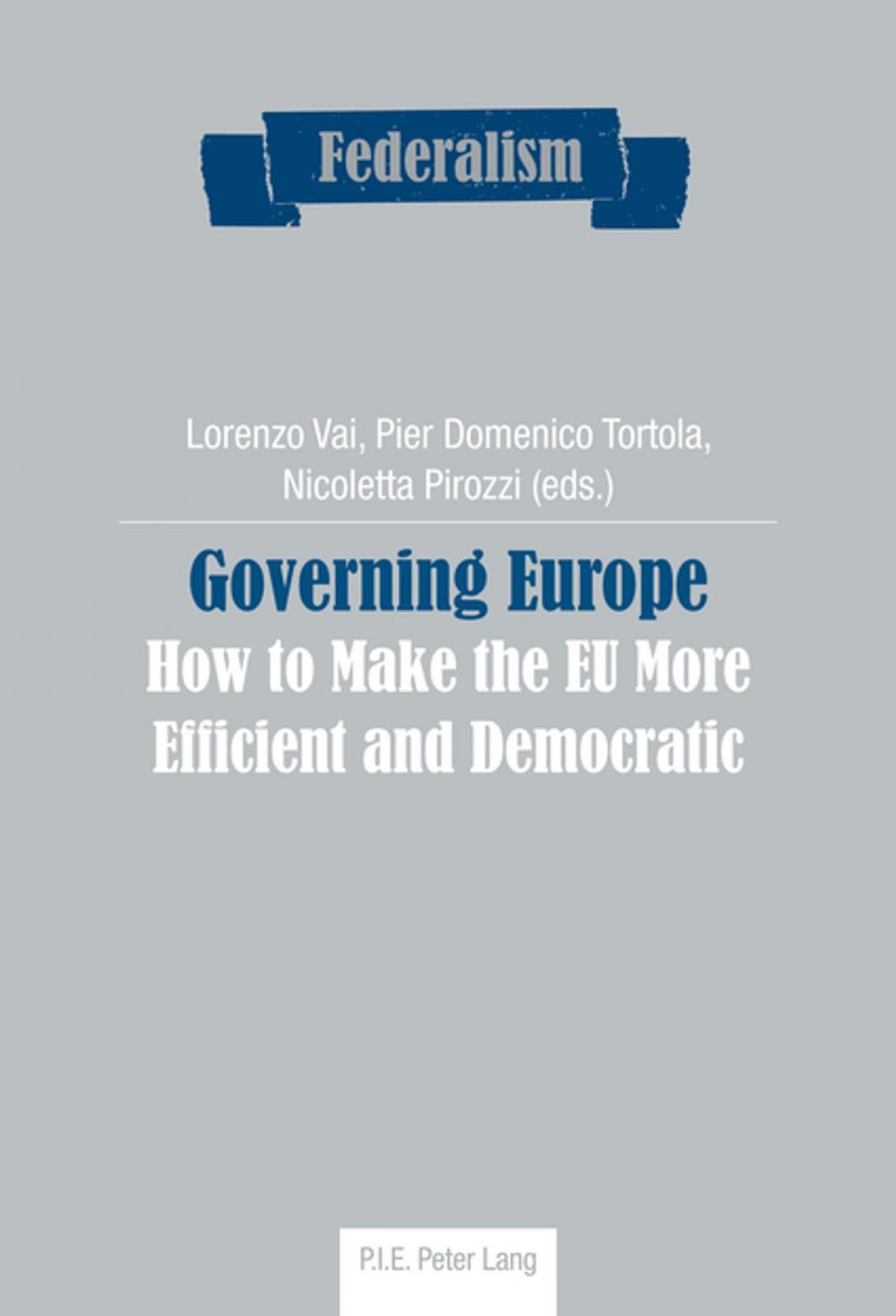 Big bigCover of Governing Europe