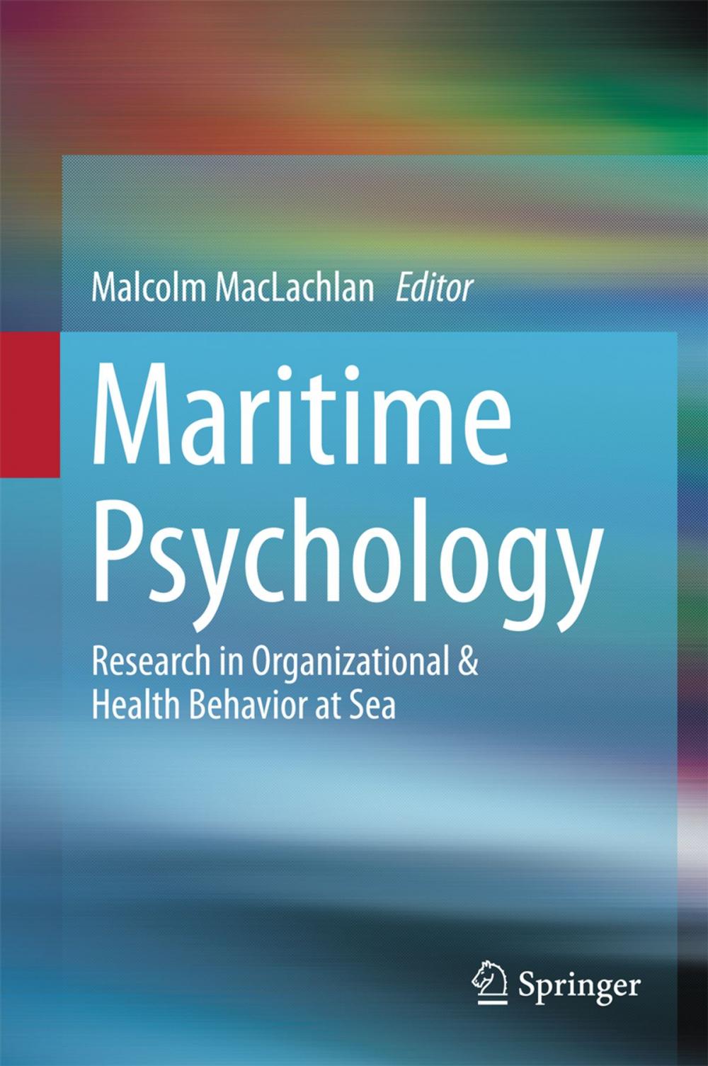 Big bigCover of Maritime Psychology