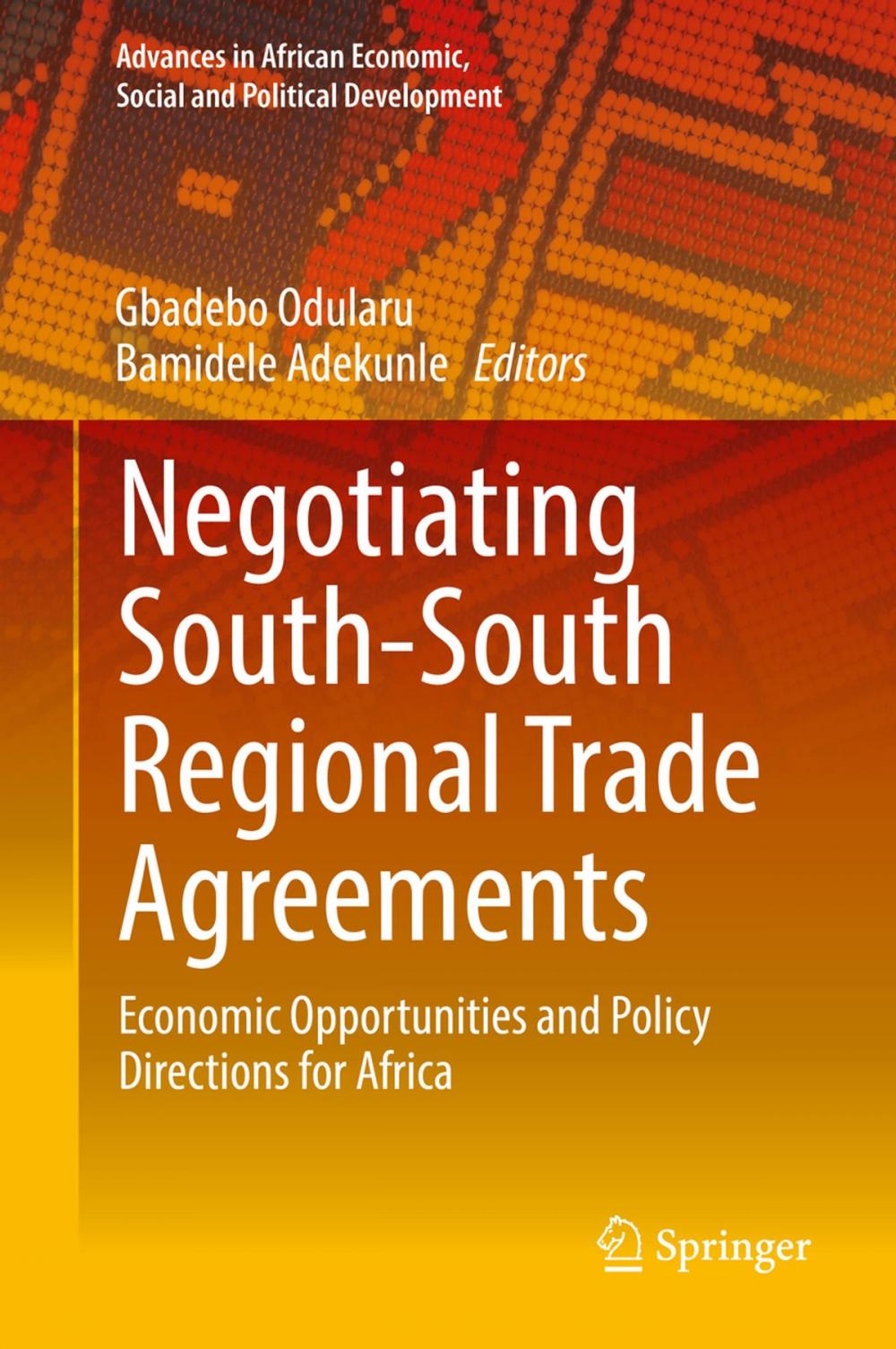 Big bigCover of Negotiating South-South Regional Trade Agreements