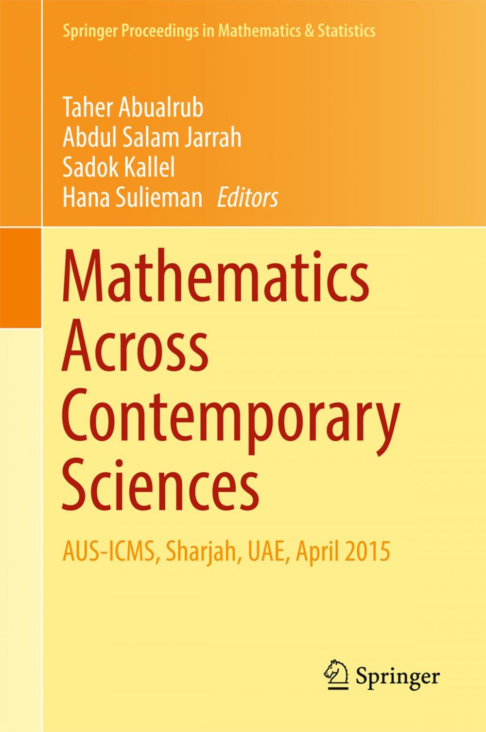 Big bigCover of Mathematics Across Contemporary Sciences