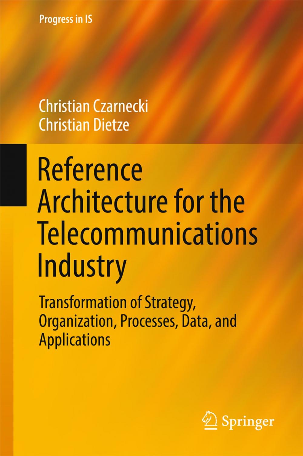 Big bigCover of Reference Architecture for the Telecommunications Industry