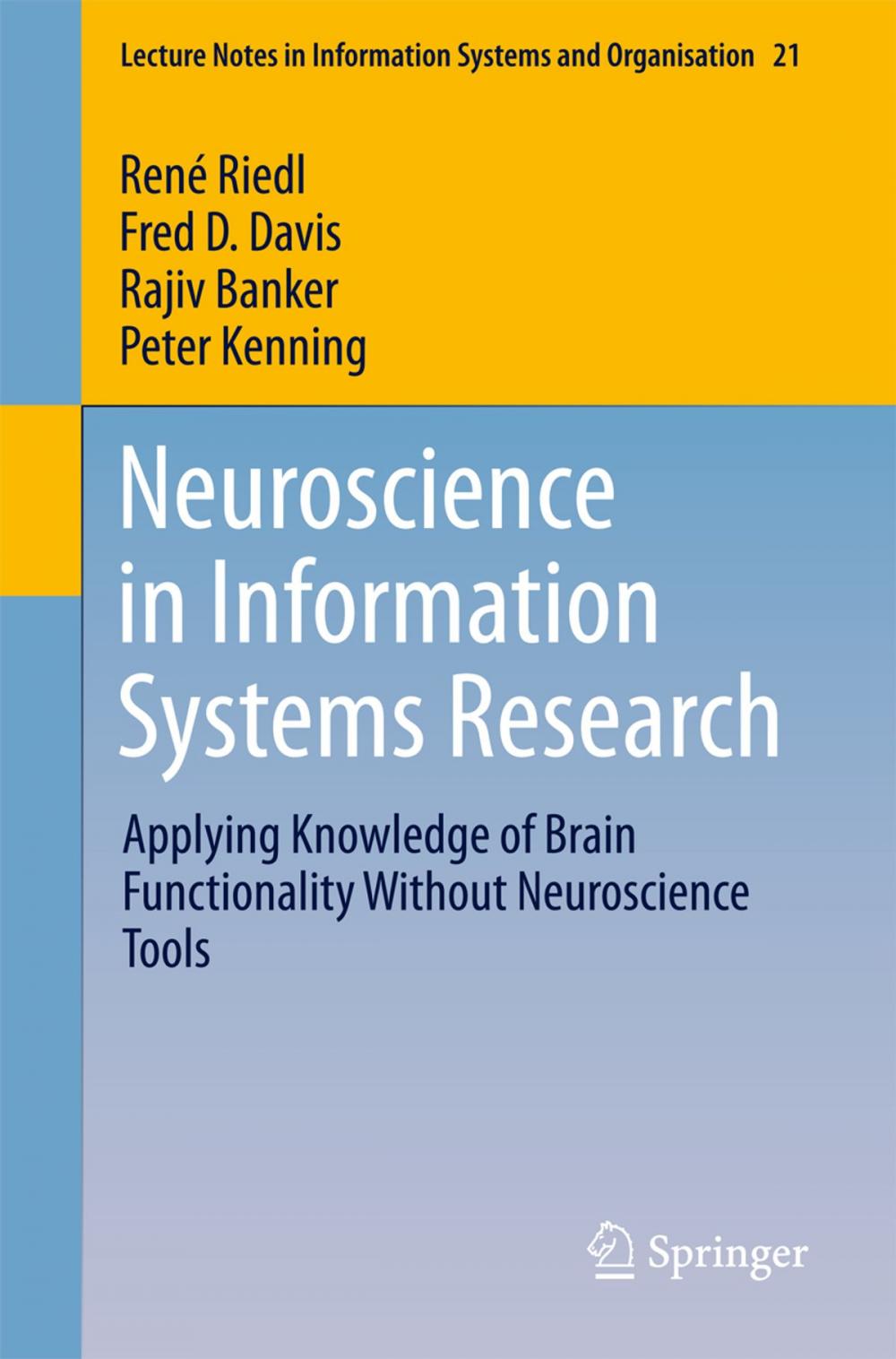 Big bigCover of Neuroscience in Information Systems Research