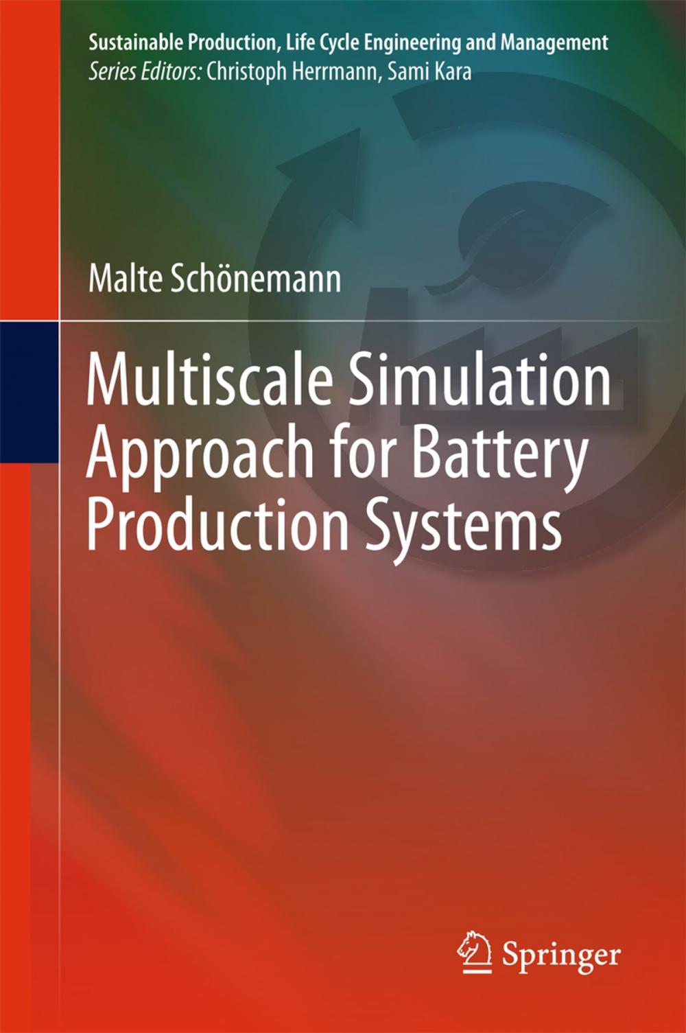 Big bigCover of Multiscale Simulation Approach for Battery Production Systems