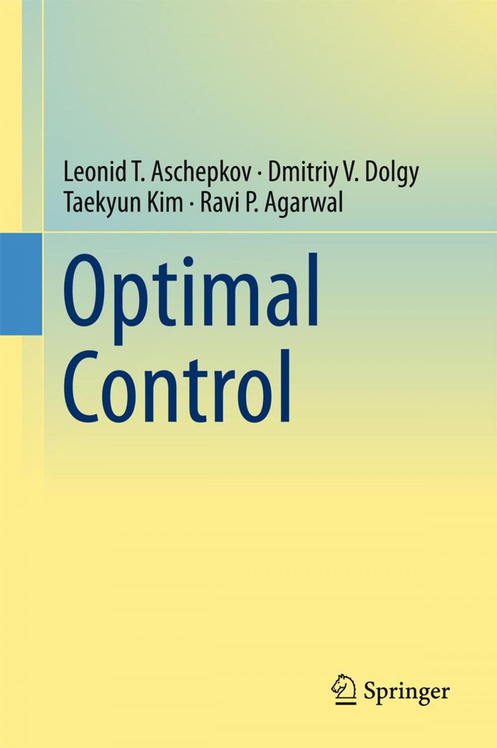 Big bigCover of Optimal Control