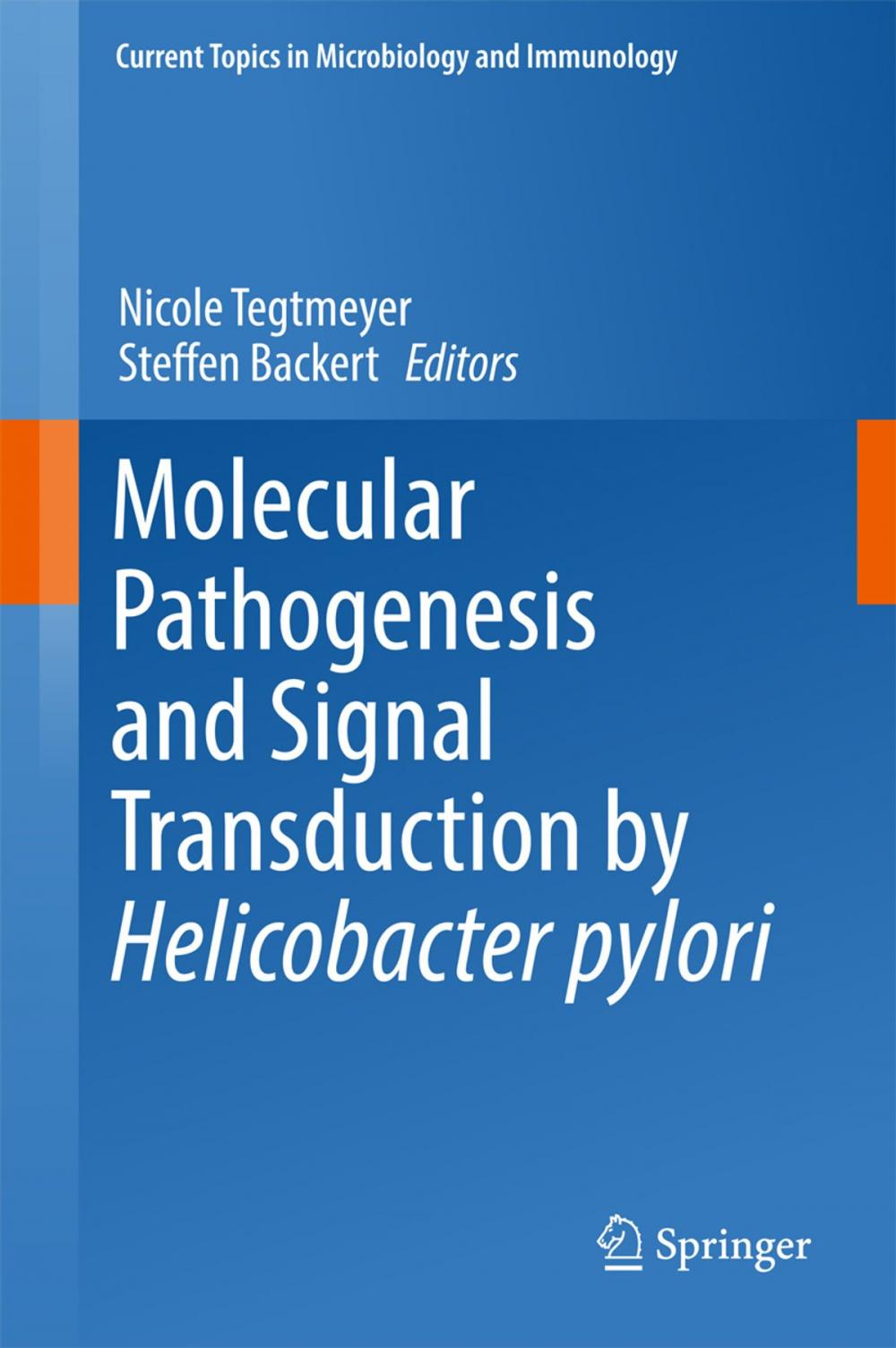 Big bigCover of Molecular Pathogenesis and Signal Transduction by Helicobacter pylori