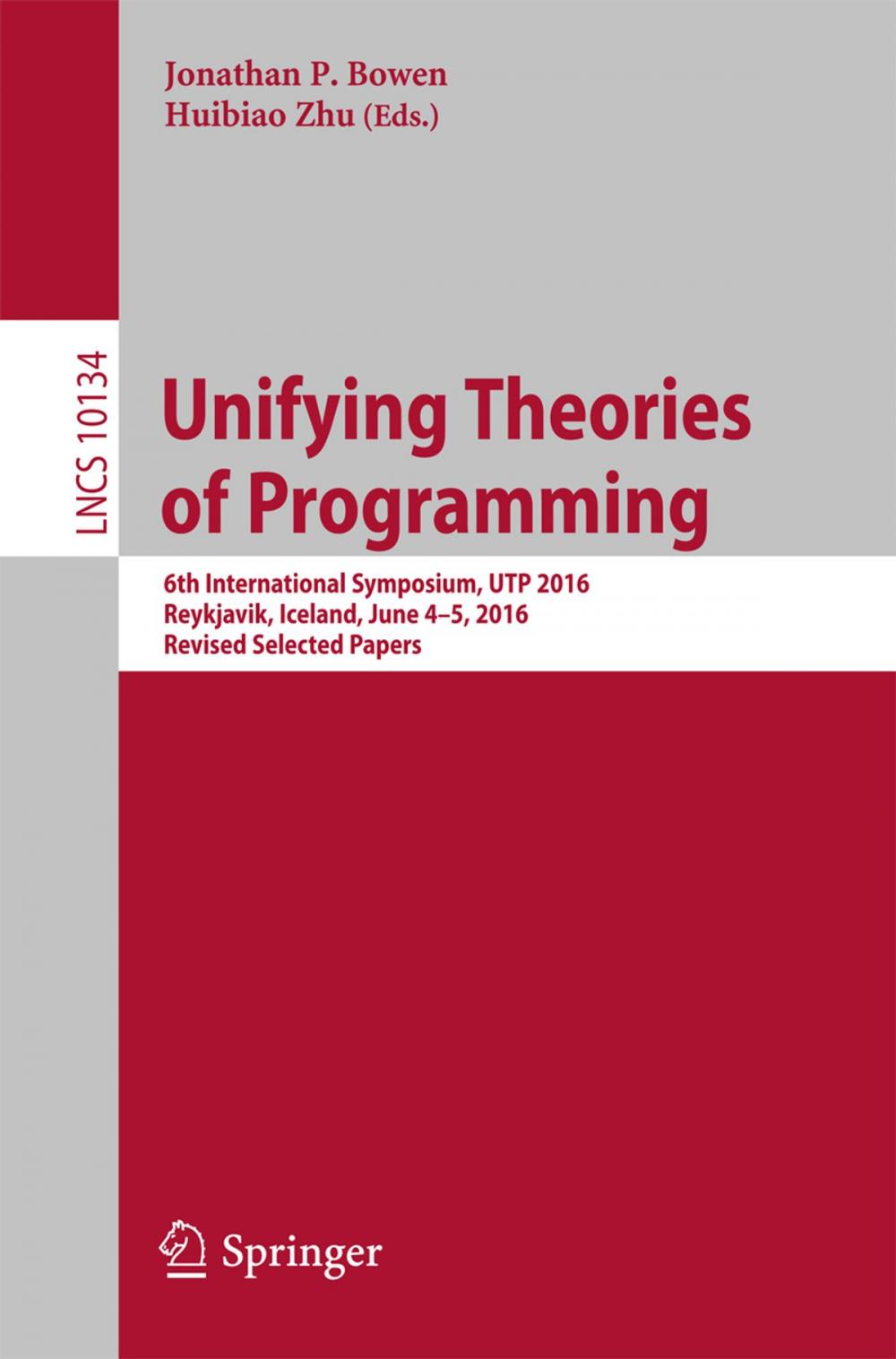 Big bigCover of Unifying Theories of Programming