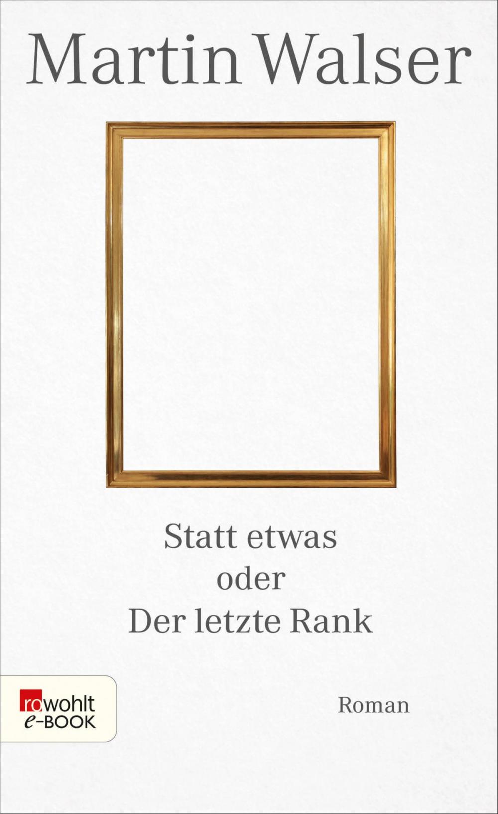 Big bigCover of Statt etwas oder Der letzte Rank