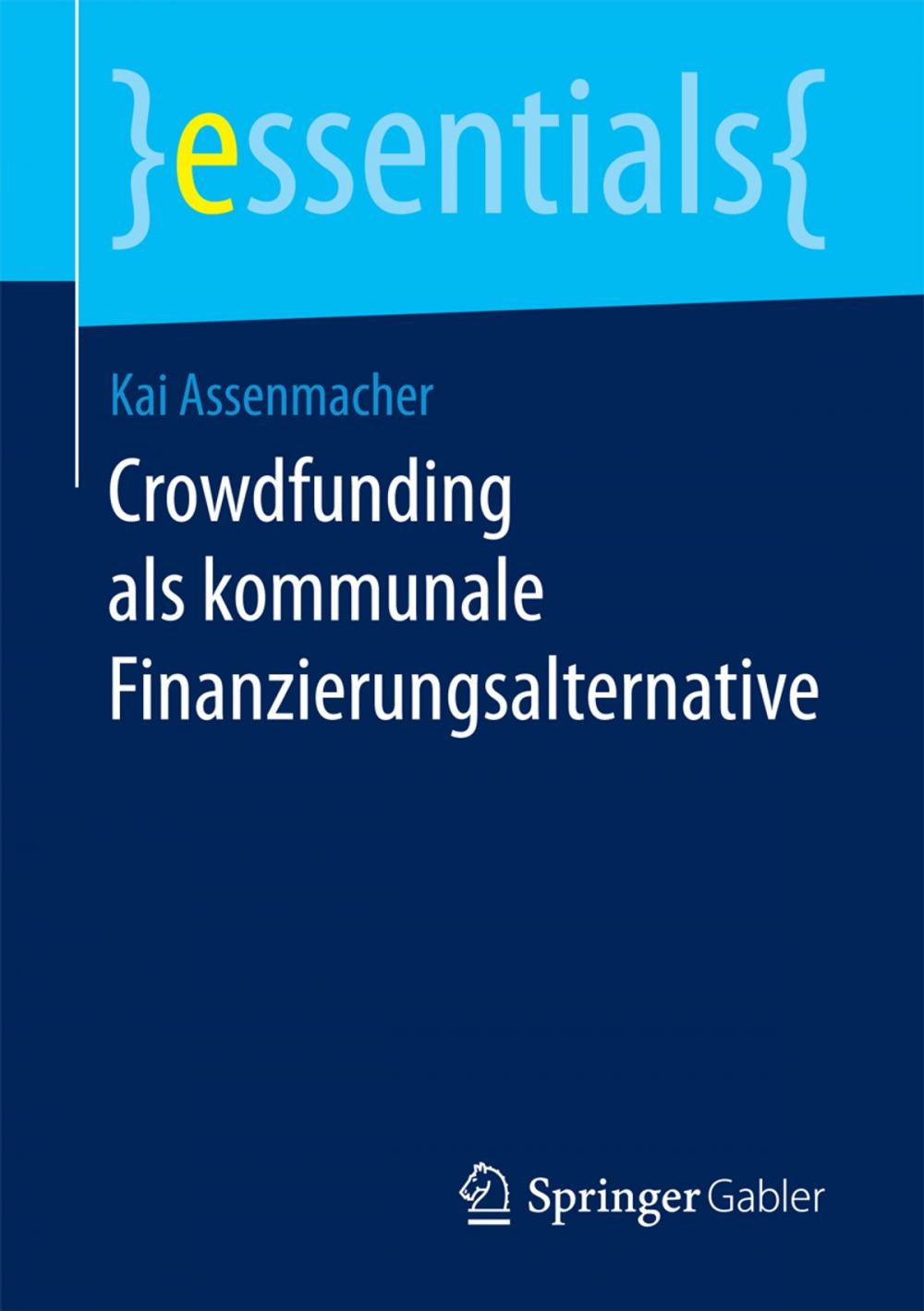 Big bigCover of Crowdfunding als kommunale Finanzierungsalternative