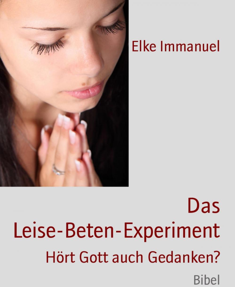 Big bigCover of Das Leise-Beten-Experiment