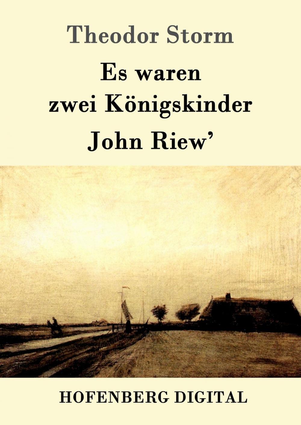 Big bigCover of Es waren zwei Königskinder / John Riew'