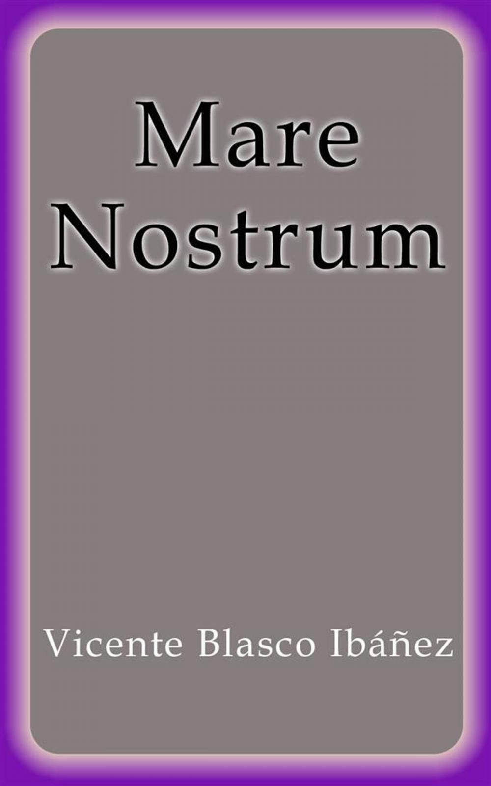 Big bigCover of Mare nostrum