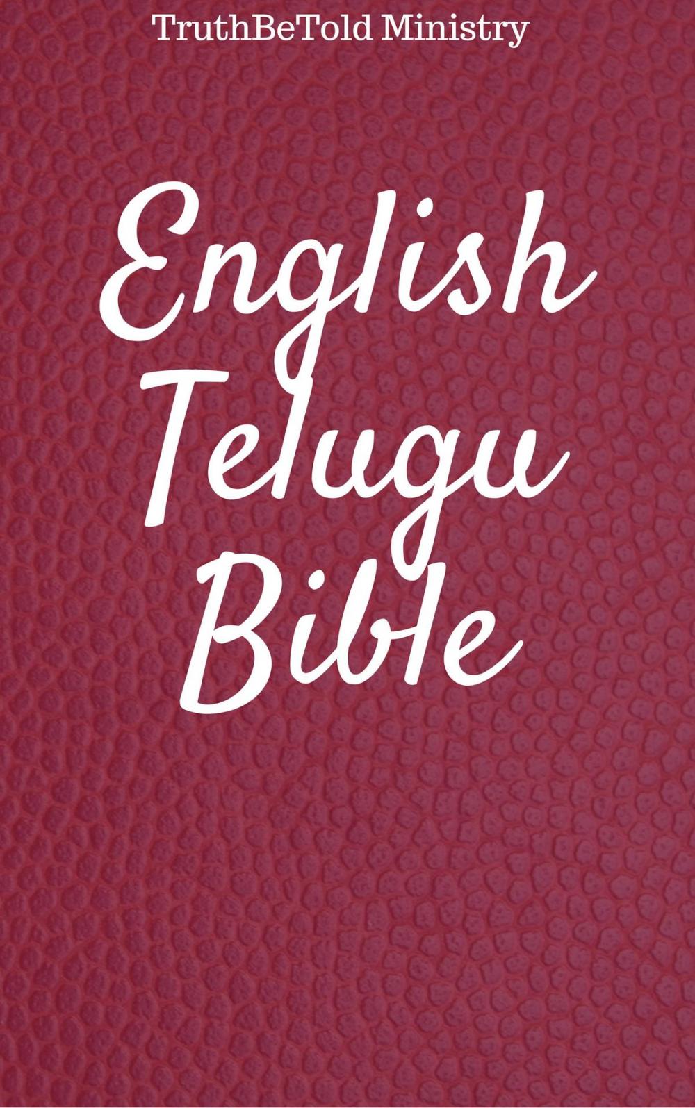 Big bigCover of English Telugu Bible