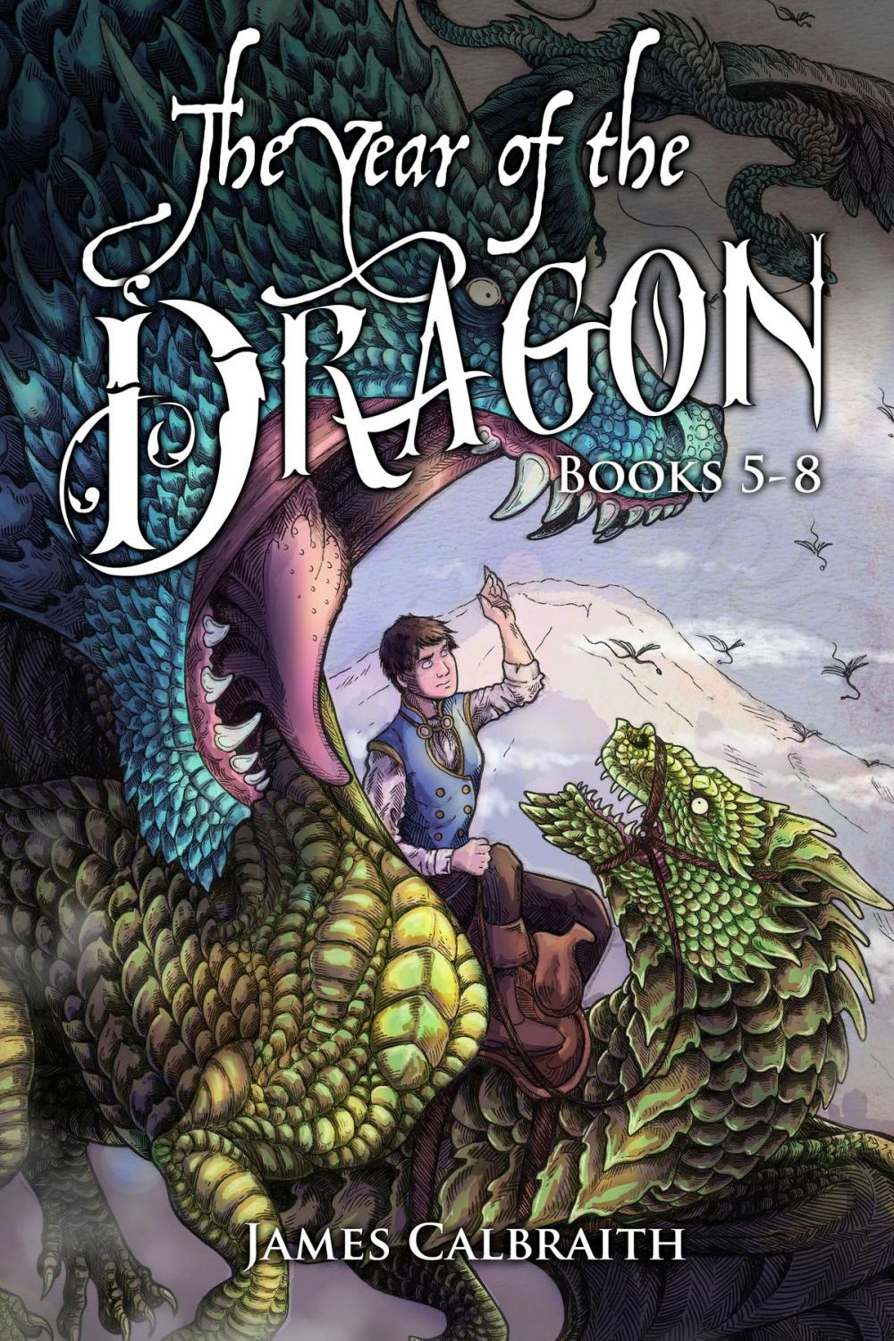 Big bigCover of The Year of the Dragon, Books 5-8 Bundle