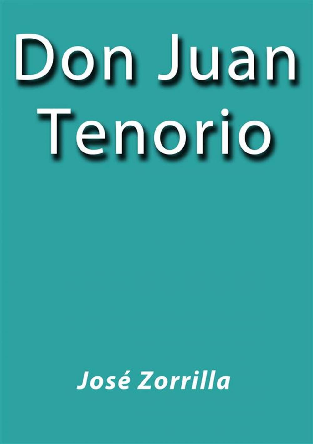 Big bigCover of Don Juan Tenorio