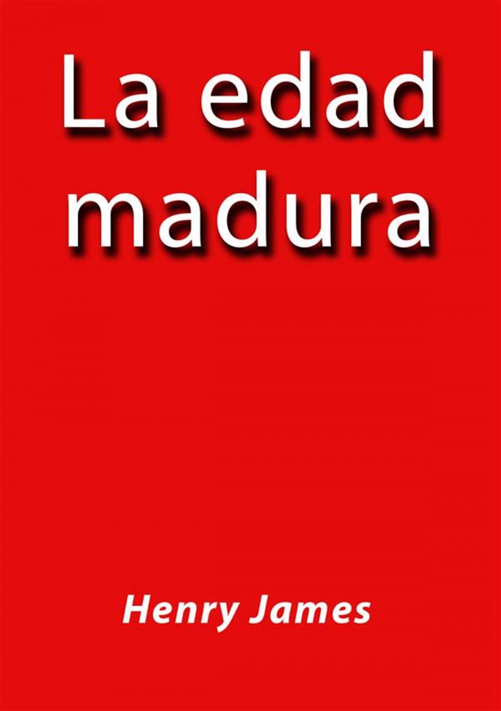 Big bigCover of La edad madura