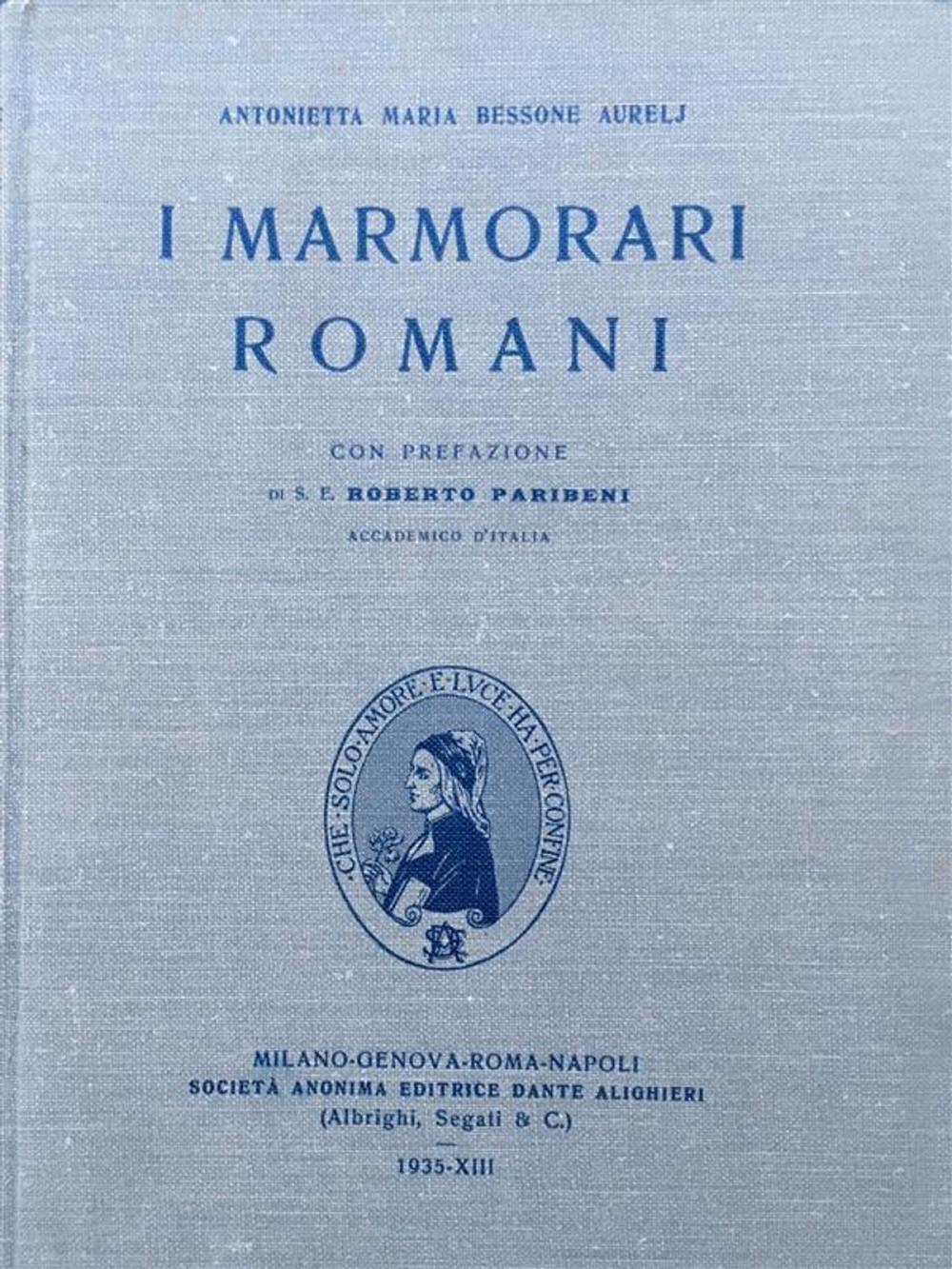 Big bigCover of I marmorari Romani