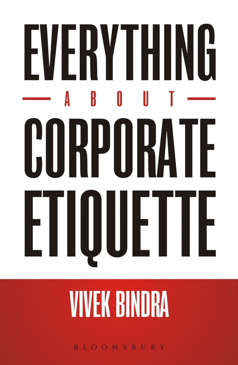 Big bigCover of Everything About Corporate Etiquette