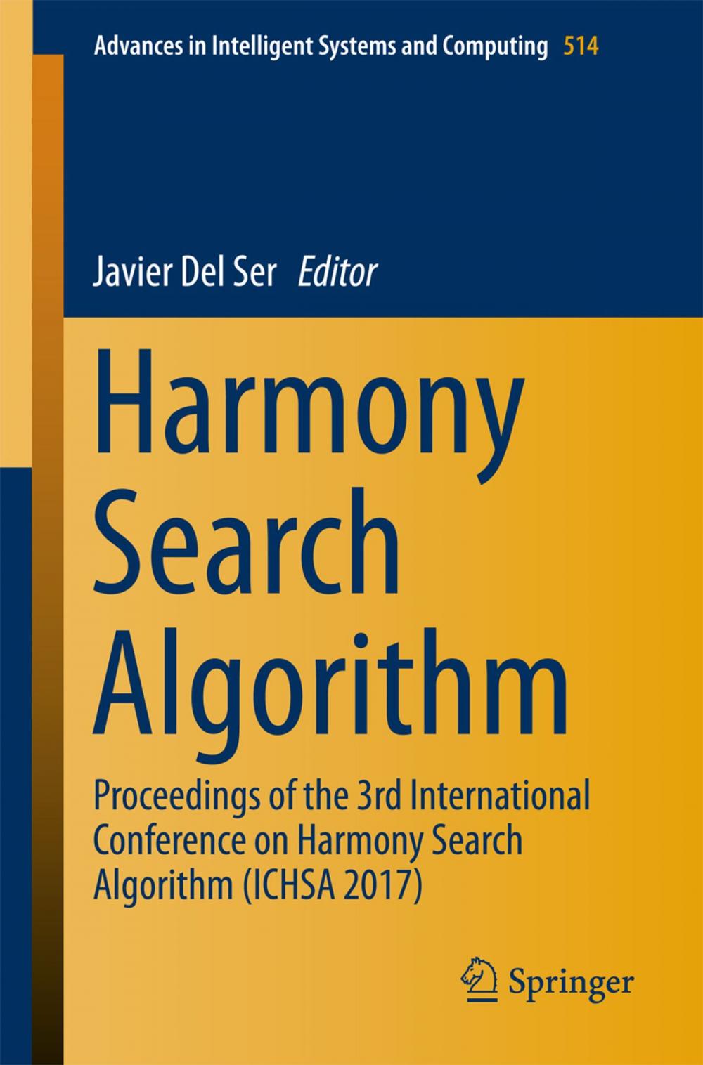 Big bigCover of Harmony Search Algorithm