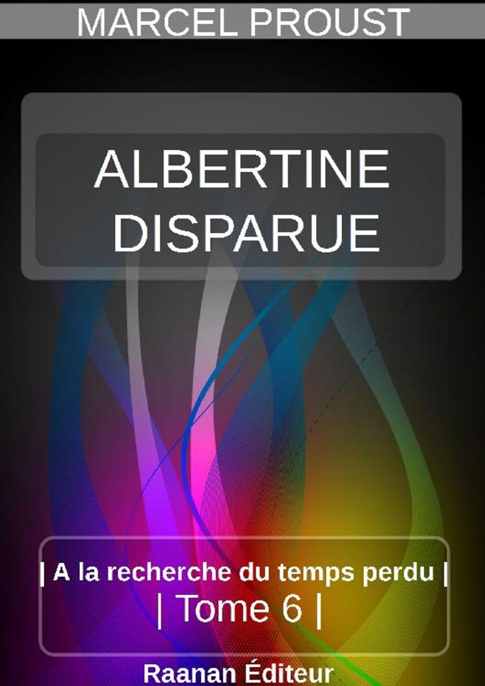 Big bigCover of ALBERTINE DISPARUE