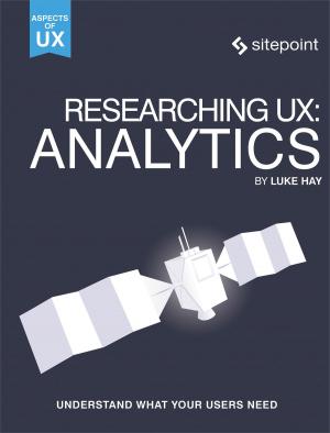 Cover of the book Researching UX: Analytics by Jurgen van de Moere