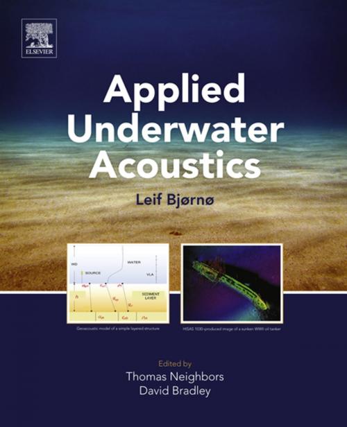 Cover of the book Applied Underwater Acoustics by , Elsevier Science