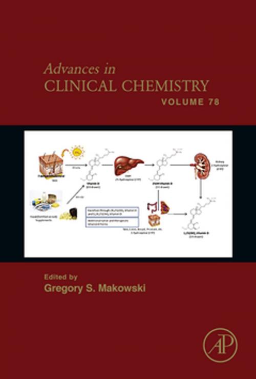 Cover of the book Advances in Clinical Chemistry by Gregory S. Makowski, Elsevier Science