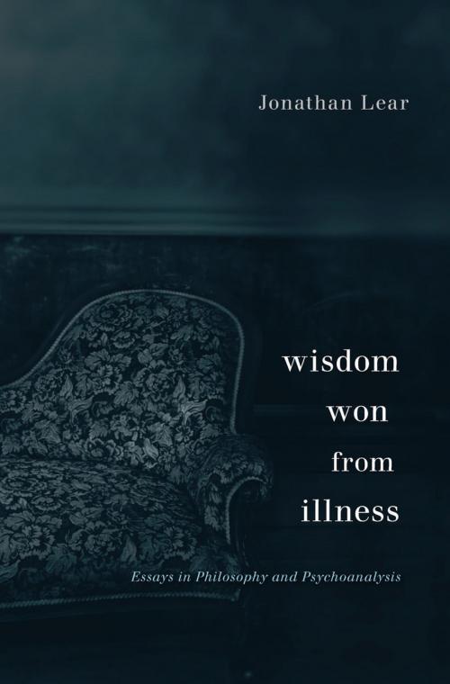 Cover of the book Wisdom Won from Illness by Jonathan Lear, Harvard University Press