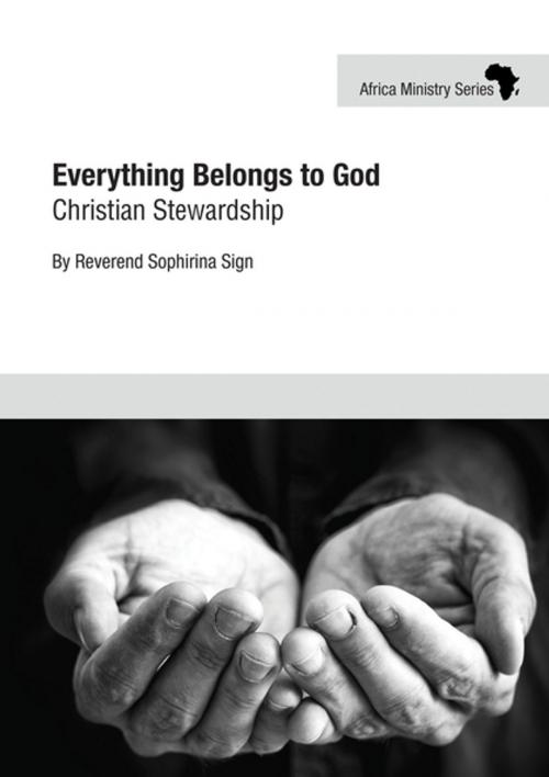 Cover of the book Everything Belongs to God by Reverend Sophirinia Sign, Upper Room