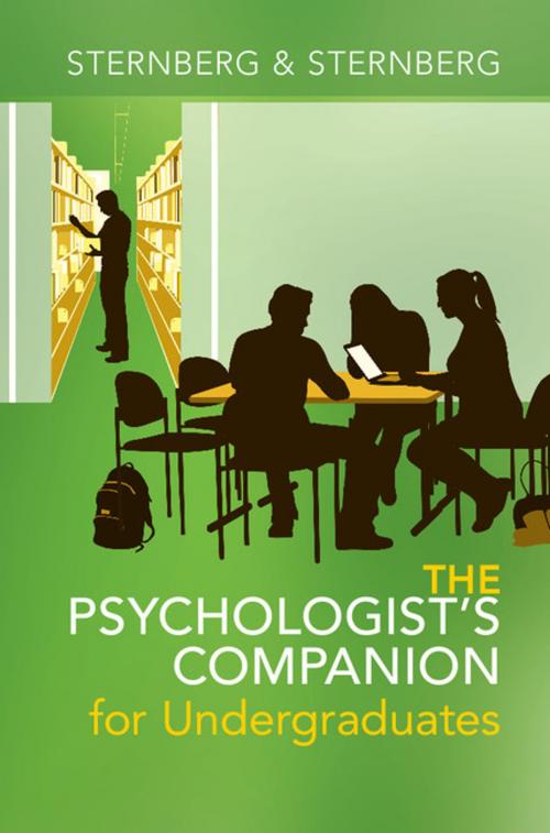 Cover of the book The Psychologist's Companion for Undergraduates by Karin Sternberg, Robert J. Sternberg, Cambridge University Press